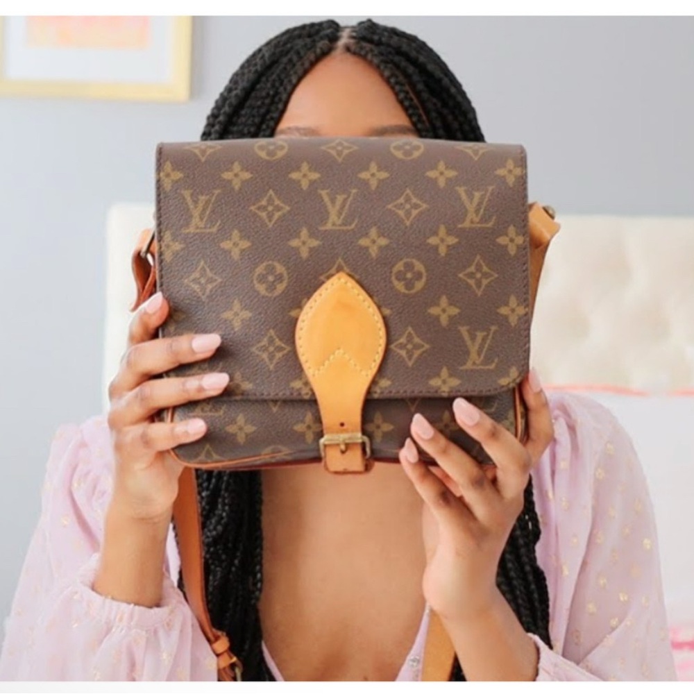 LV Monogram Cartouchière MM Vintage